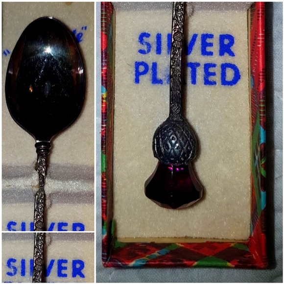 Silver plated collectors spoon - Picture 1 of 3